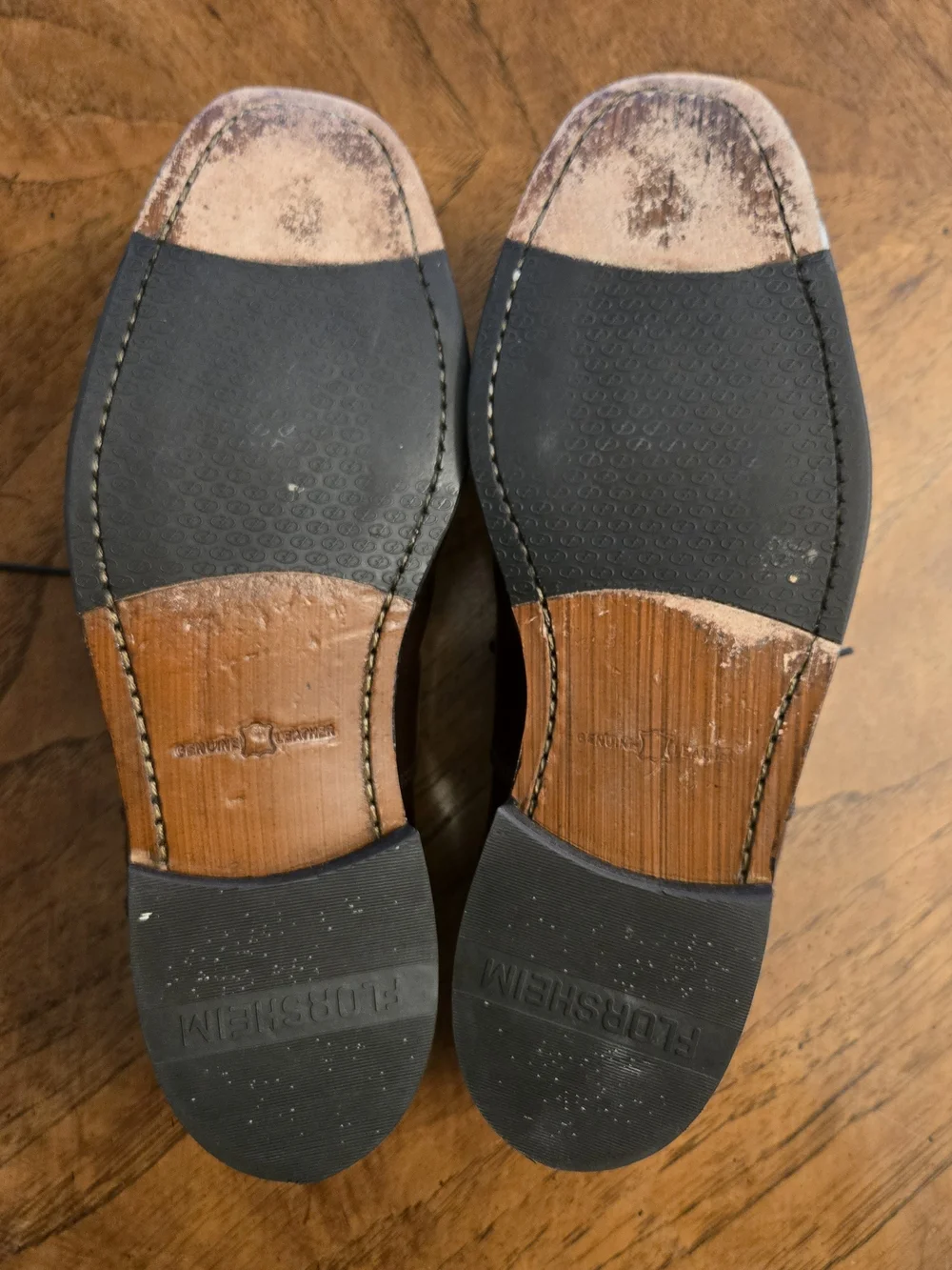 Florsheim Men's Burgundy Cap-Toe Oxfords